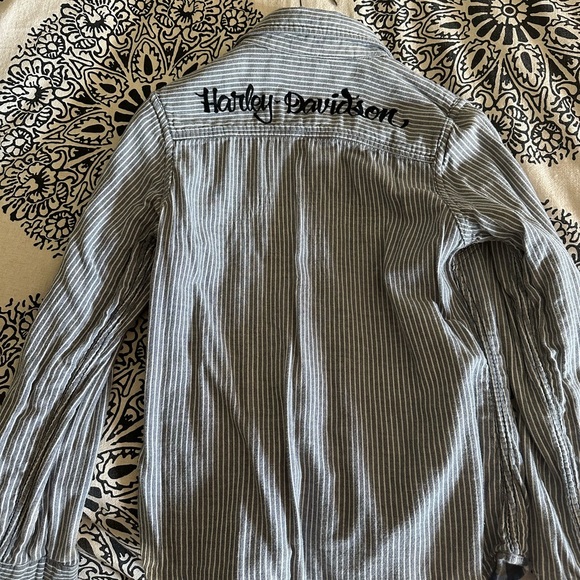 Reversible Harley Davidson button down - Picture 4 of 4